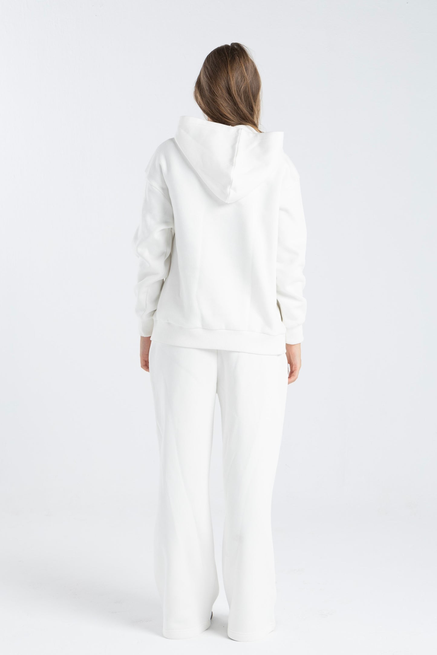 FEHE CONCEPT CLUB STRAIGHT LEG SWEATPANTS IN WHITE
