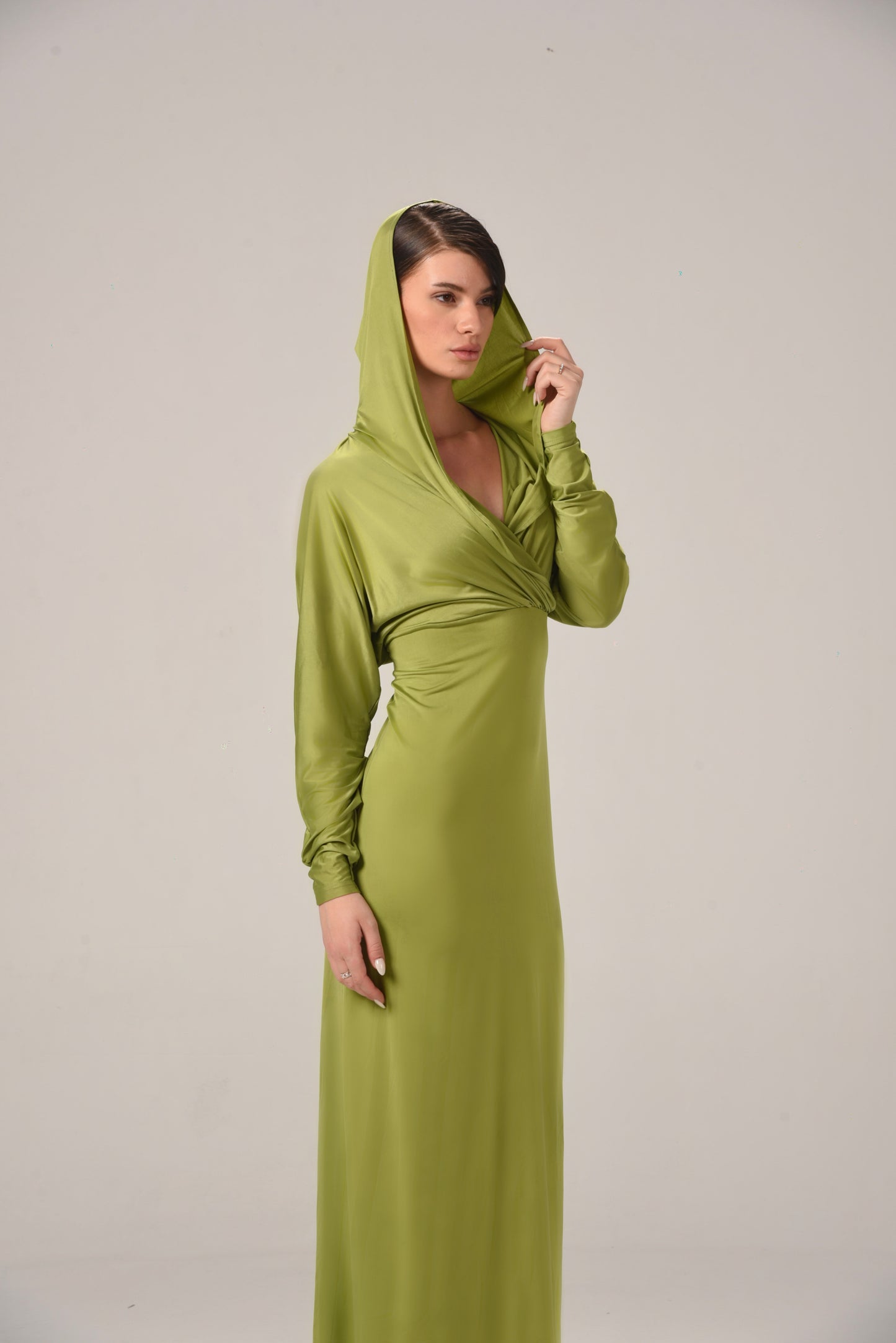 The ELARA Dress in Lime