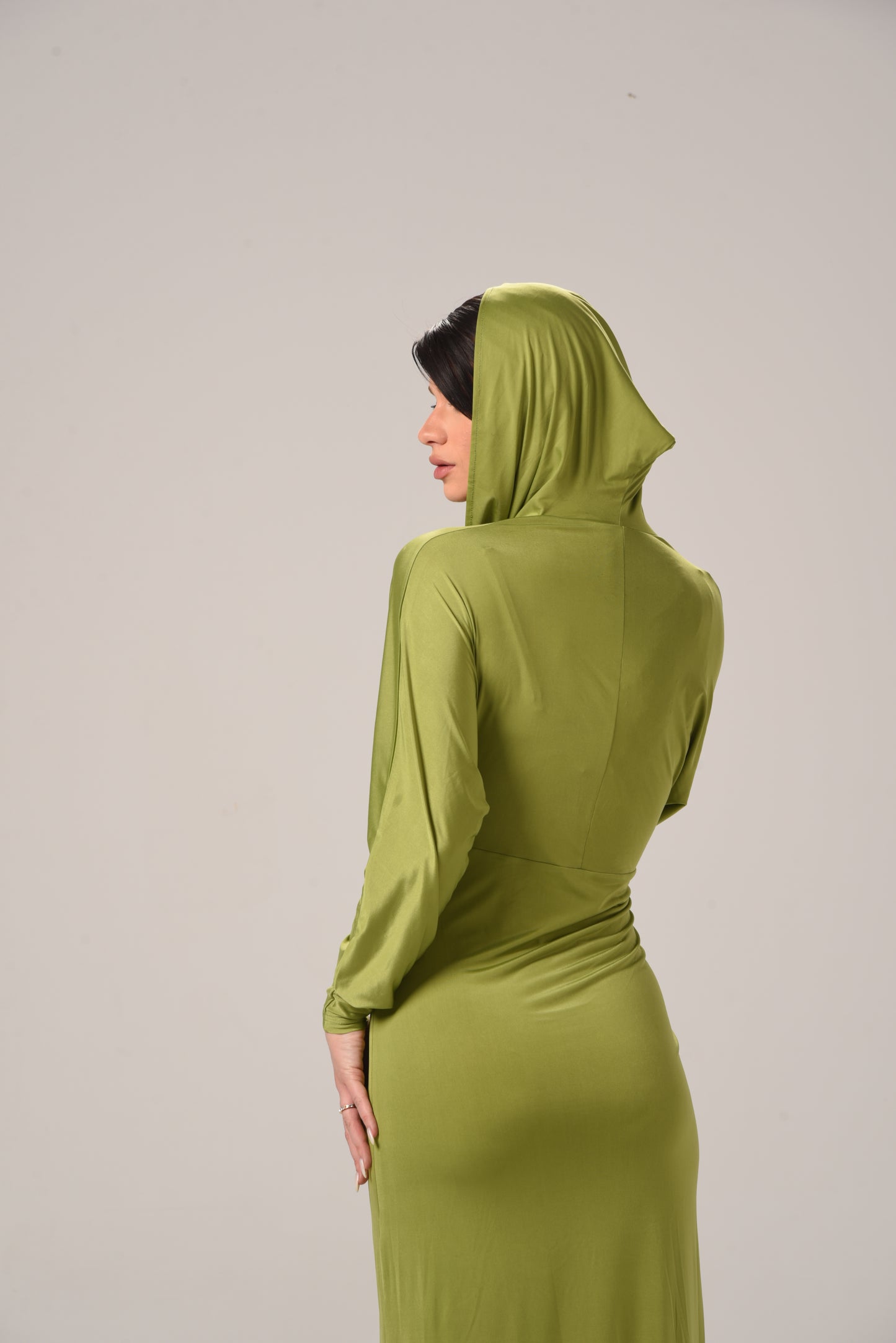 The ELARA Dress in Lime