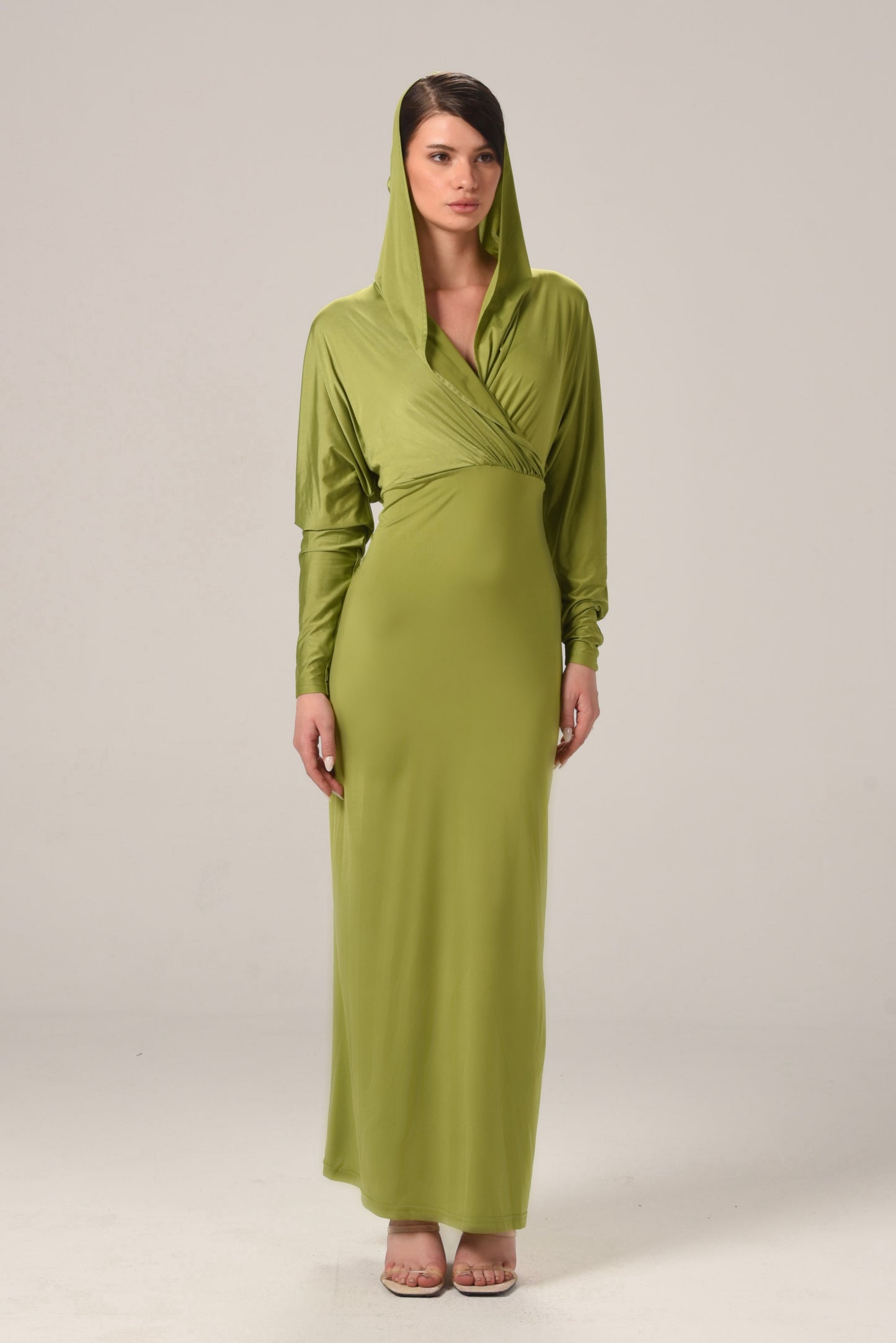 The ELARA Dress in Lime