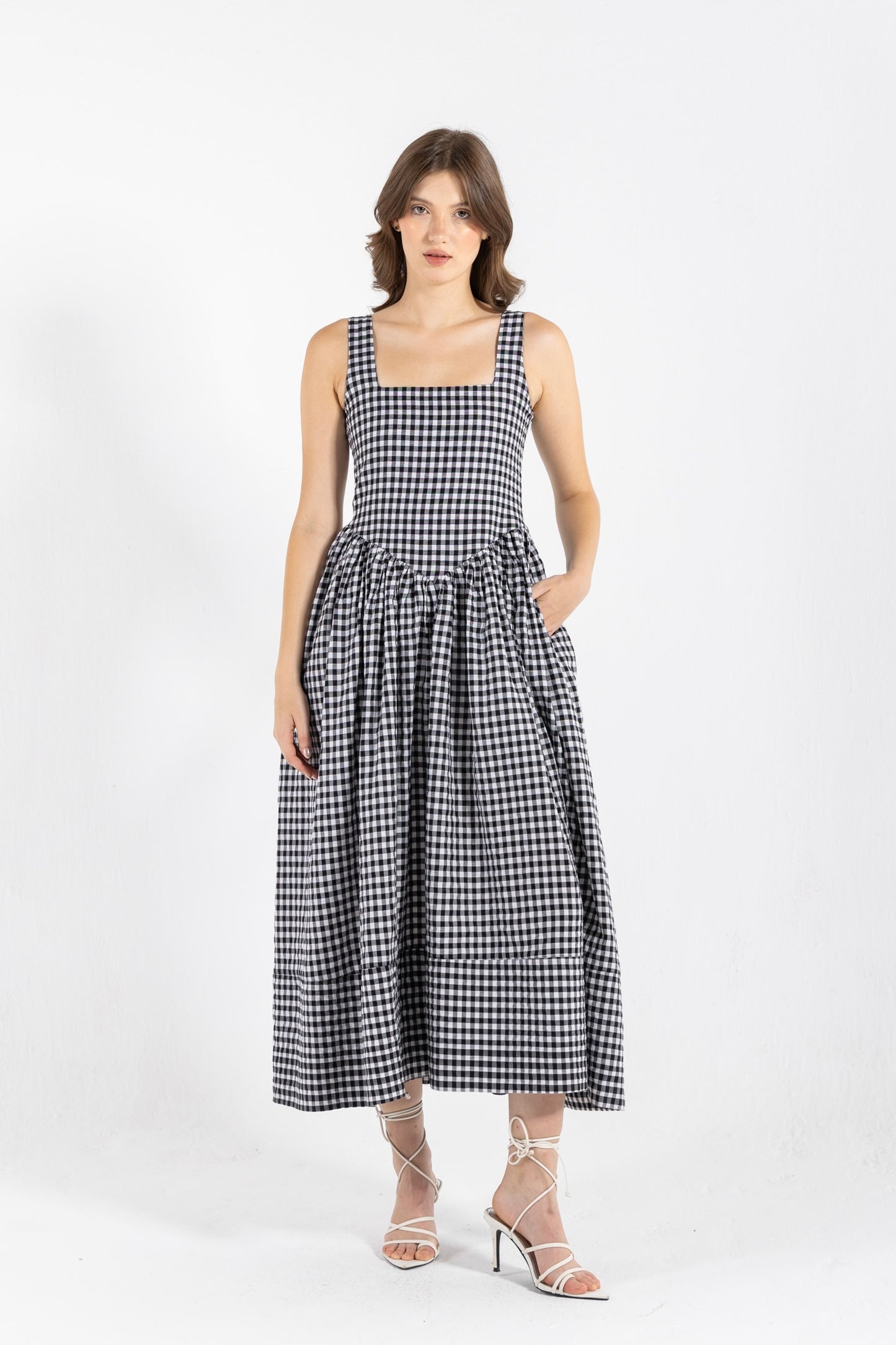 GINGHAM DIDI DRESS