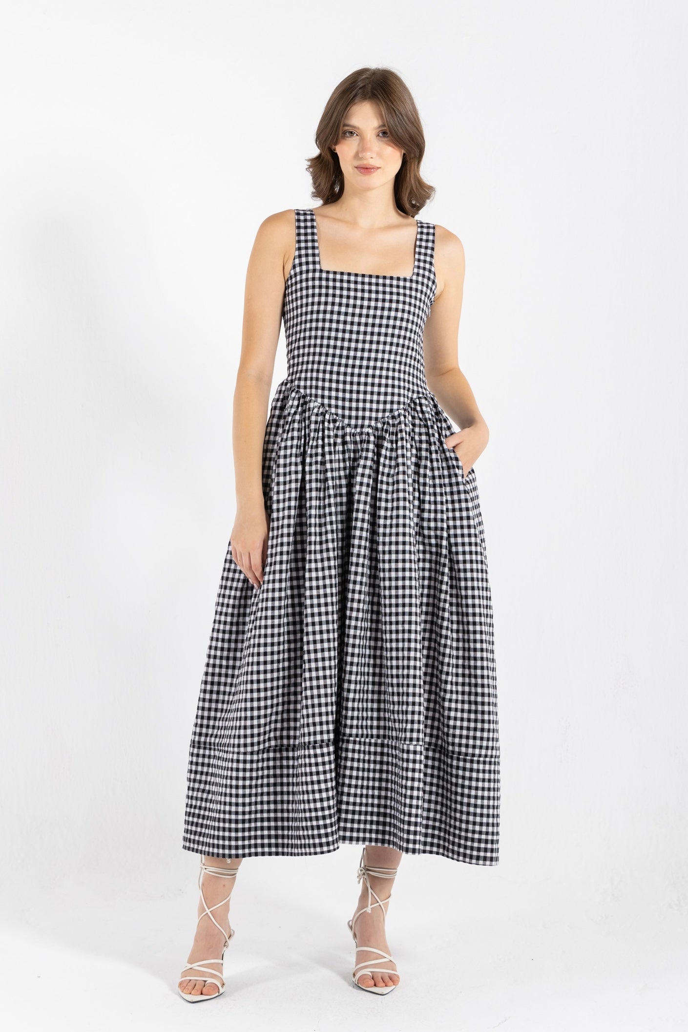 GINGHAM DIDI DRESS