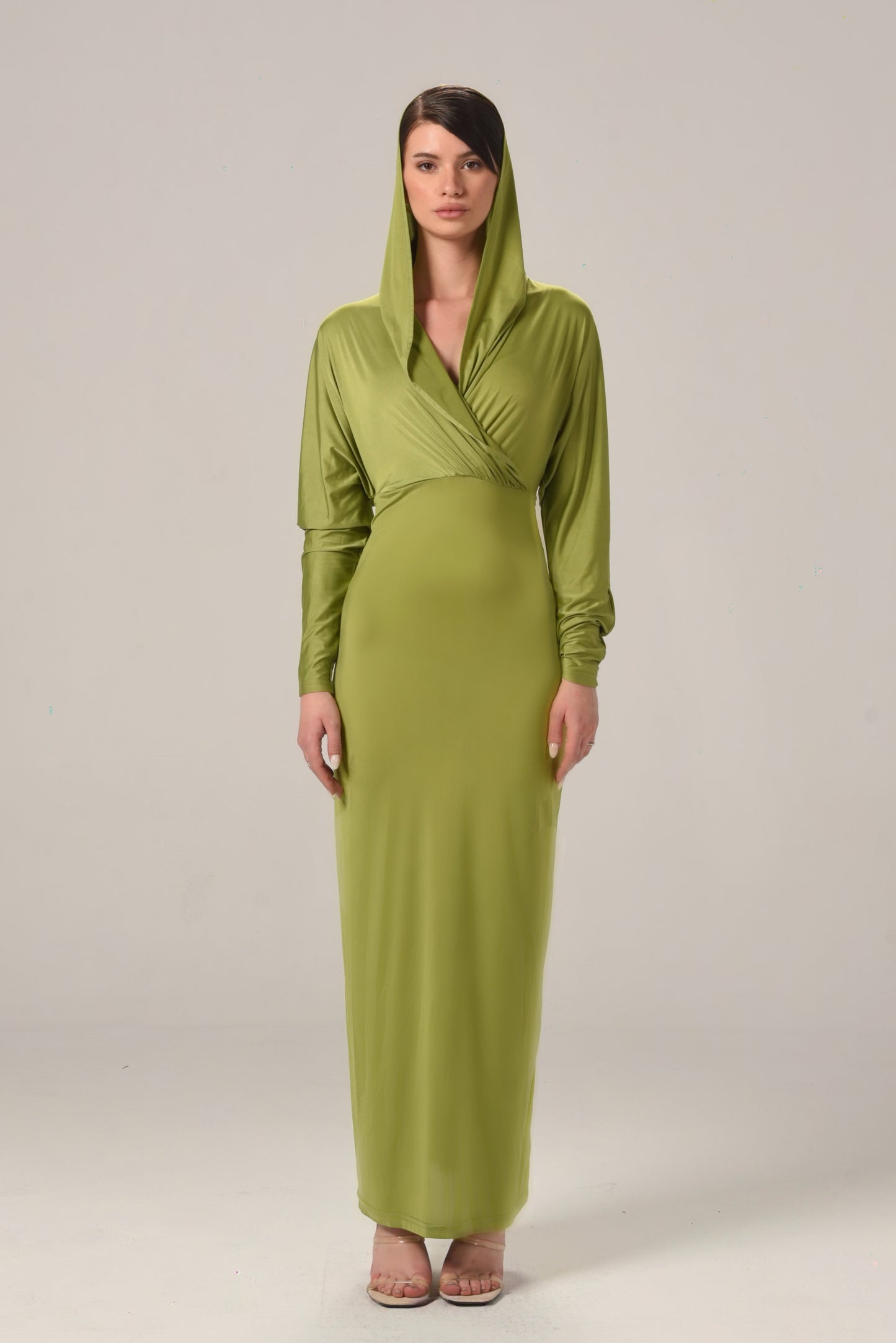 The ELARA Dress in Lime