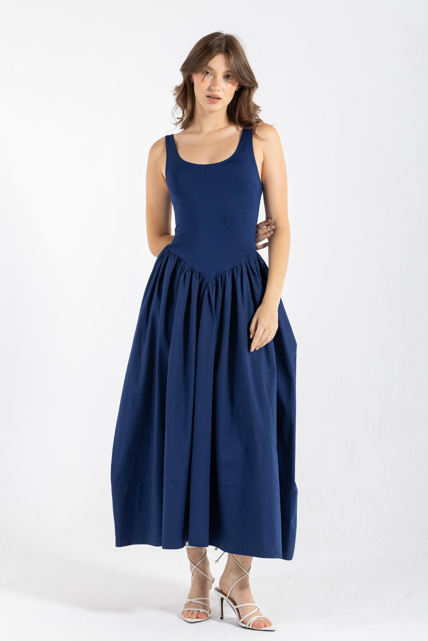 DIDI DRESS IN NAVY BLUE