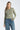 ROUND NECK LONG SLEEVE TOP IN MATCHA