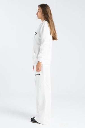 FEHE CONCEPT CLUB STRAIGHT LEG SWEATPANTS IN WHITE