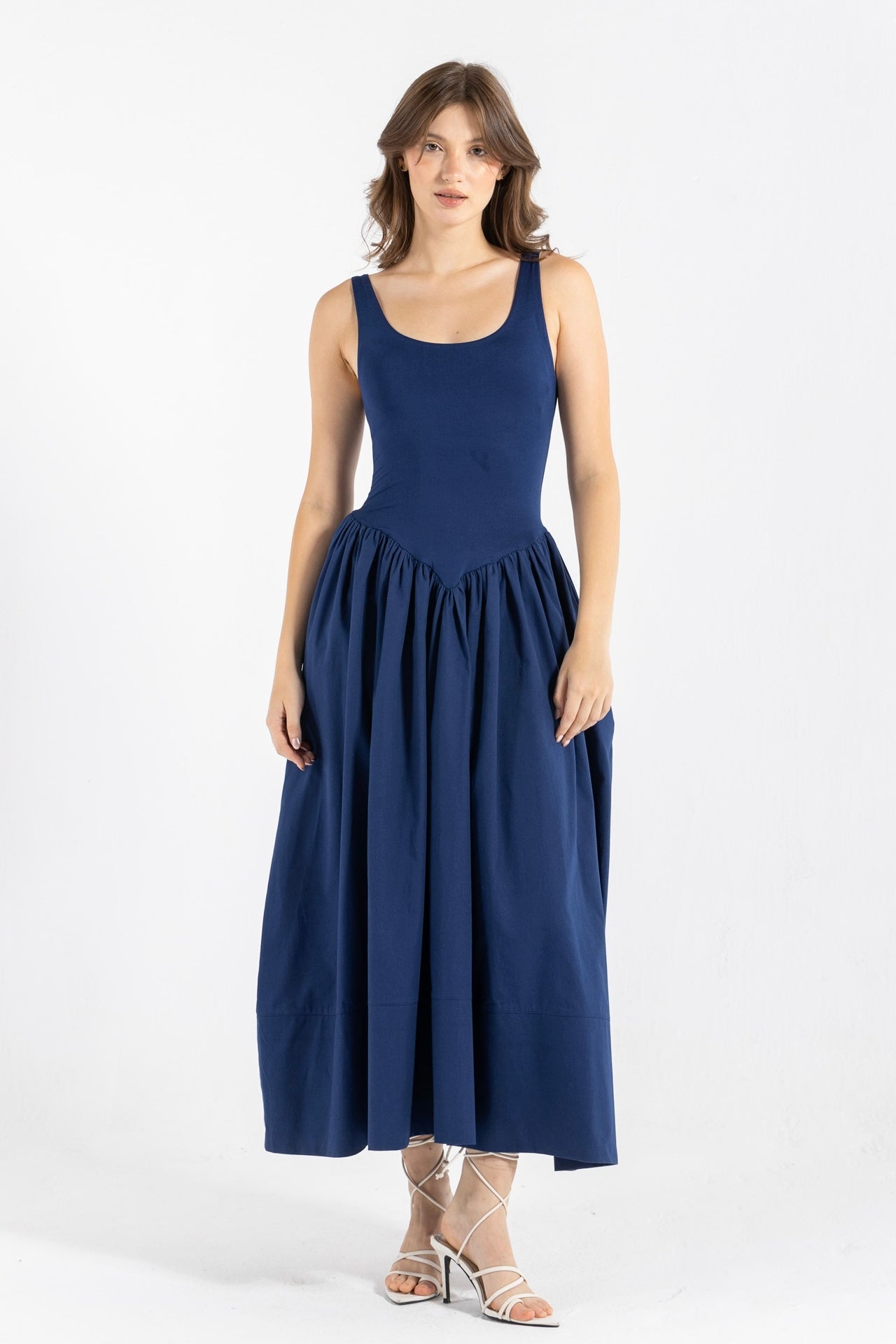 DIDI DRESS IN NAVY BLUE