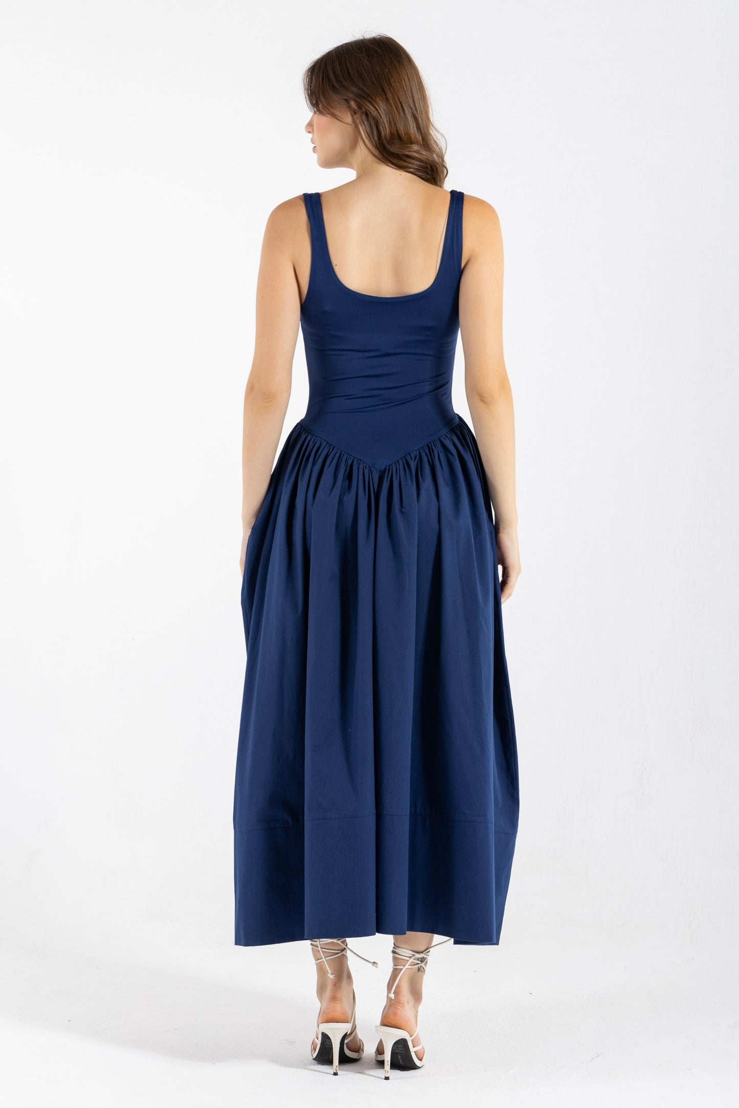 DIDI DRESS IN NAVY BLUE