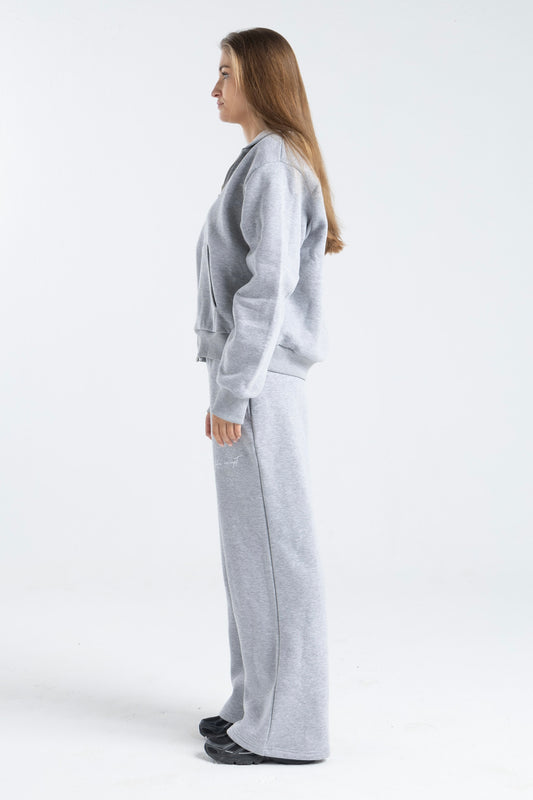 FEHE CONCEPT SIGNATURE SWEATPANTS IN HEATHER GREY